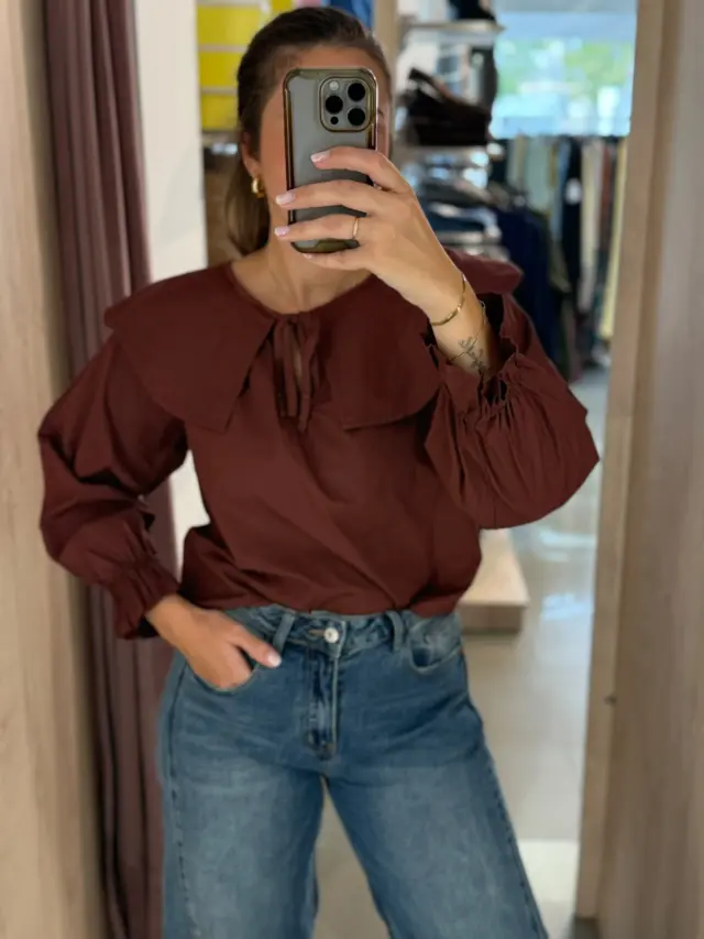 BLUSA CUELLO BEBE